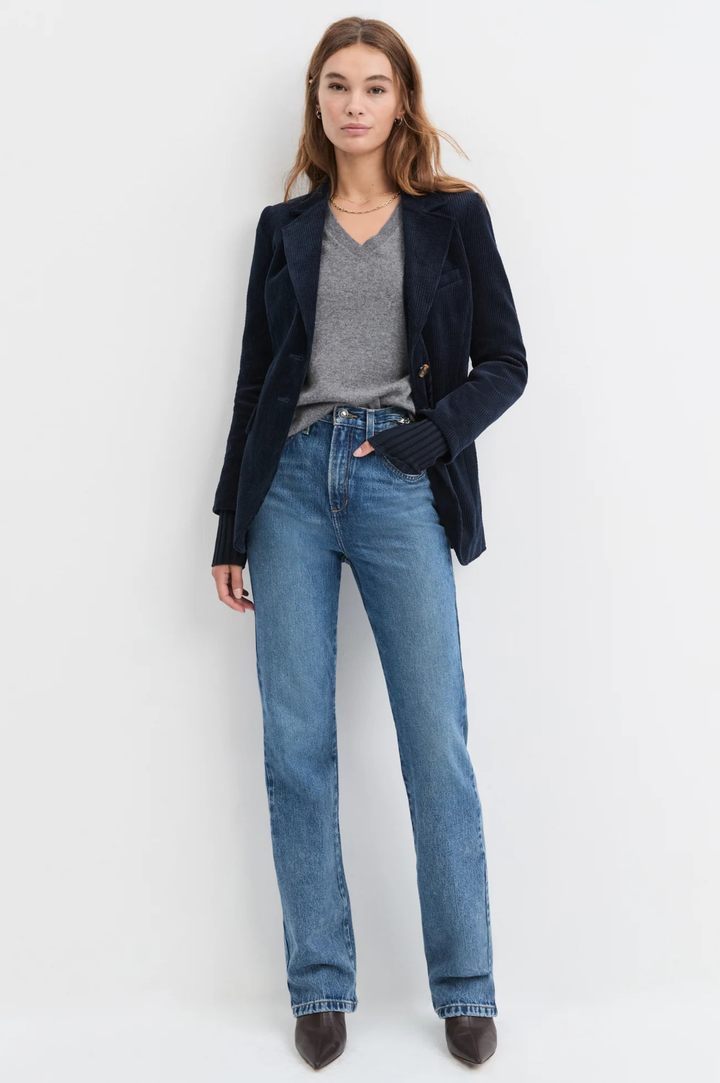 The Cord City Blazer - Navy