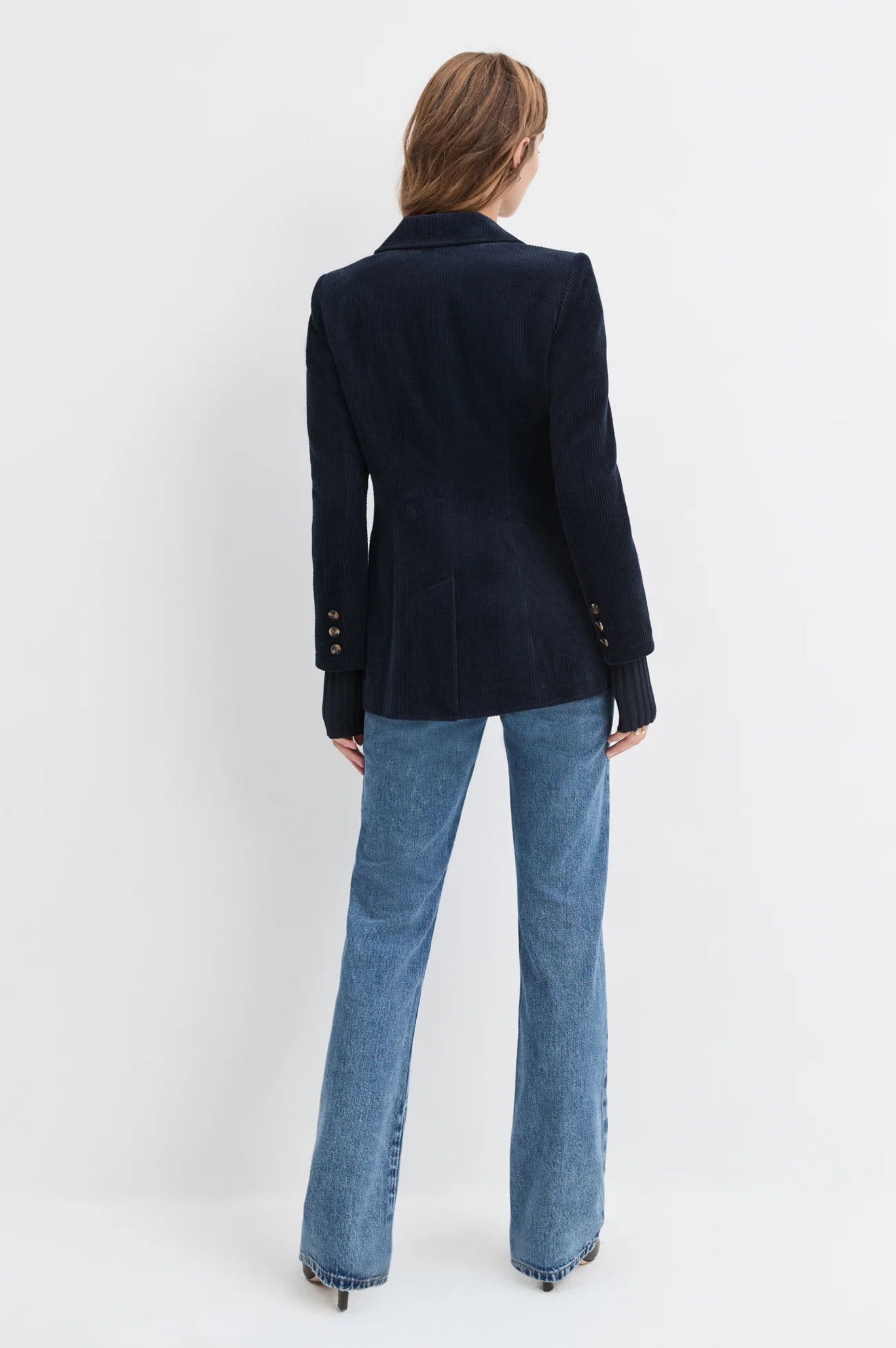 The Cord City Blazer - Navy