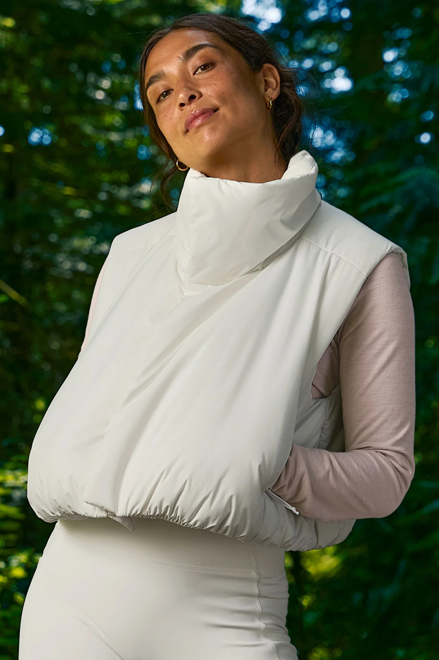 Warm Up Puffer Vest - Glacier