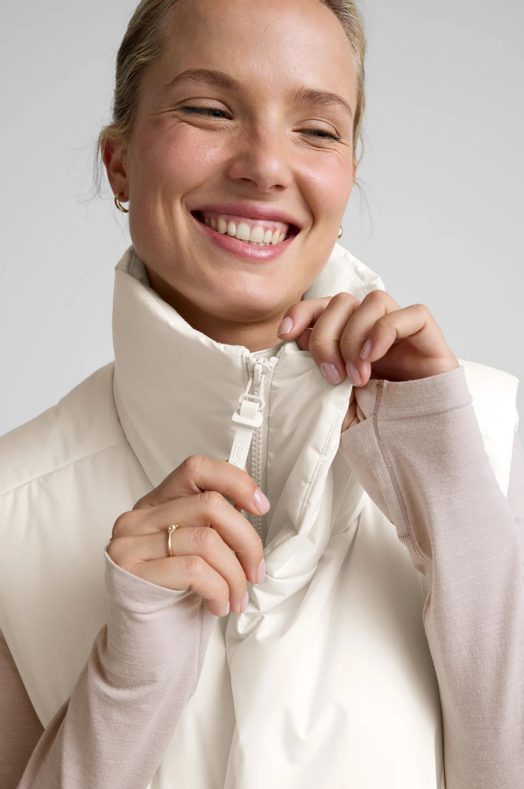 Warm Up Puffer Vest - Glacier