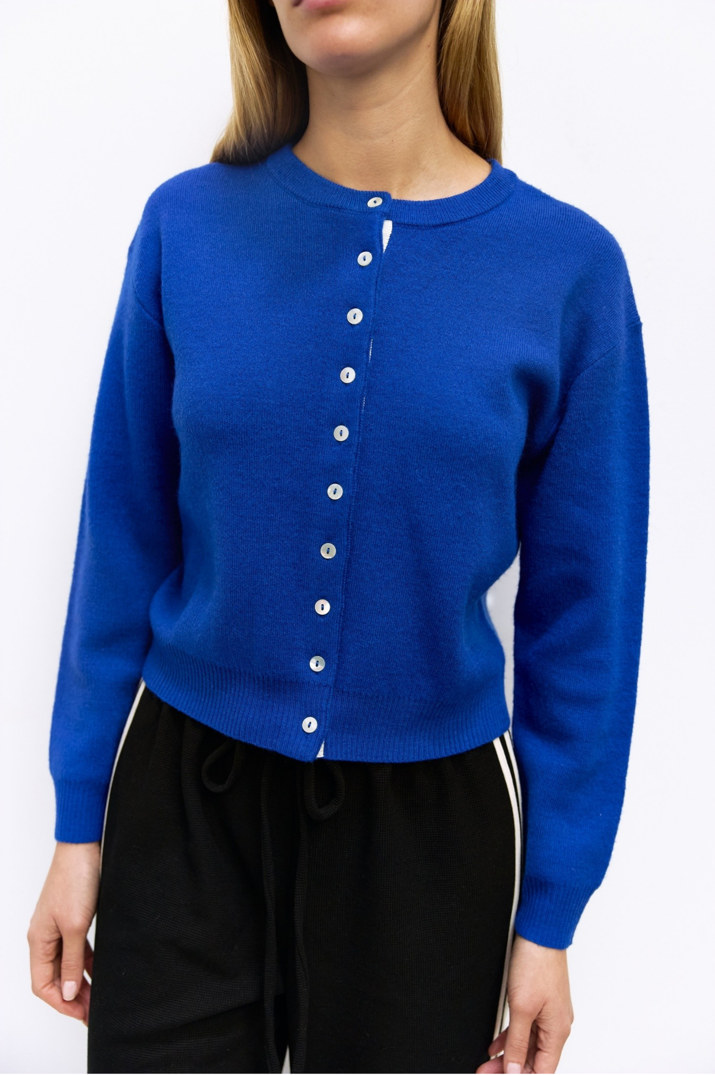 The Malin Cardigan - Cobalt Blue