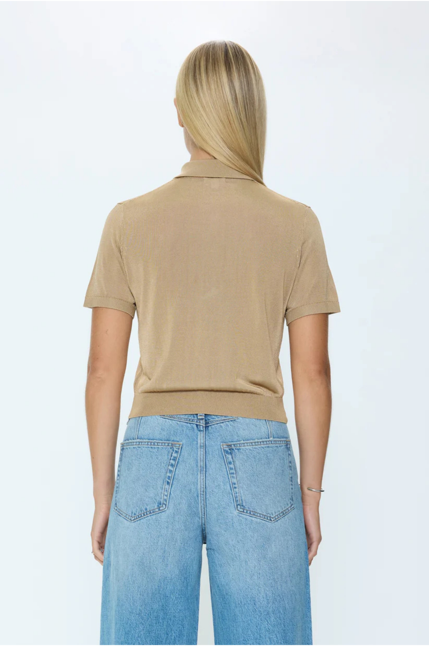 Lucca Short Sleeve Polo Sweater