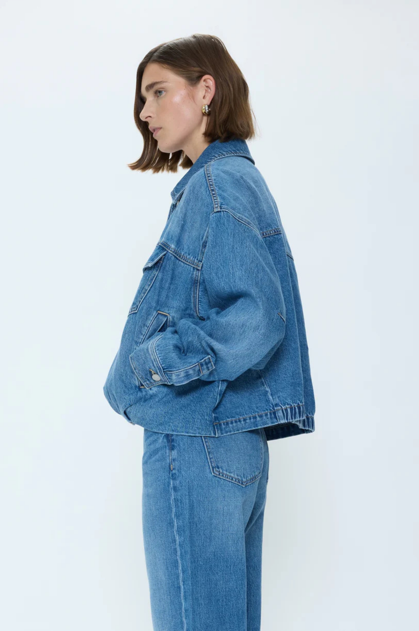 Bibi Blouson Trucker Jacket