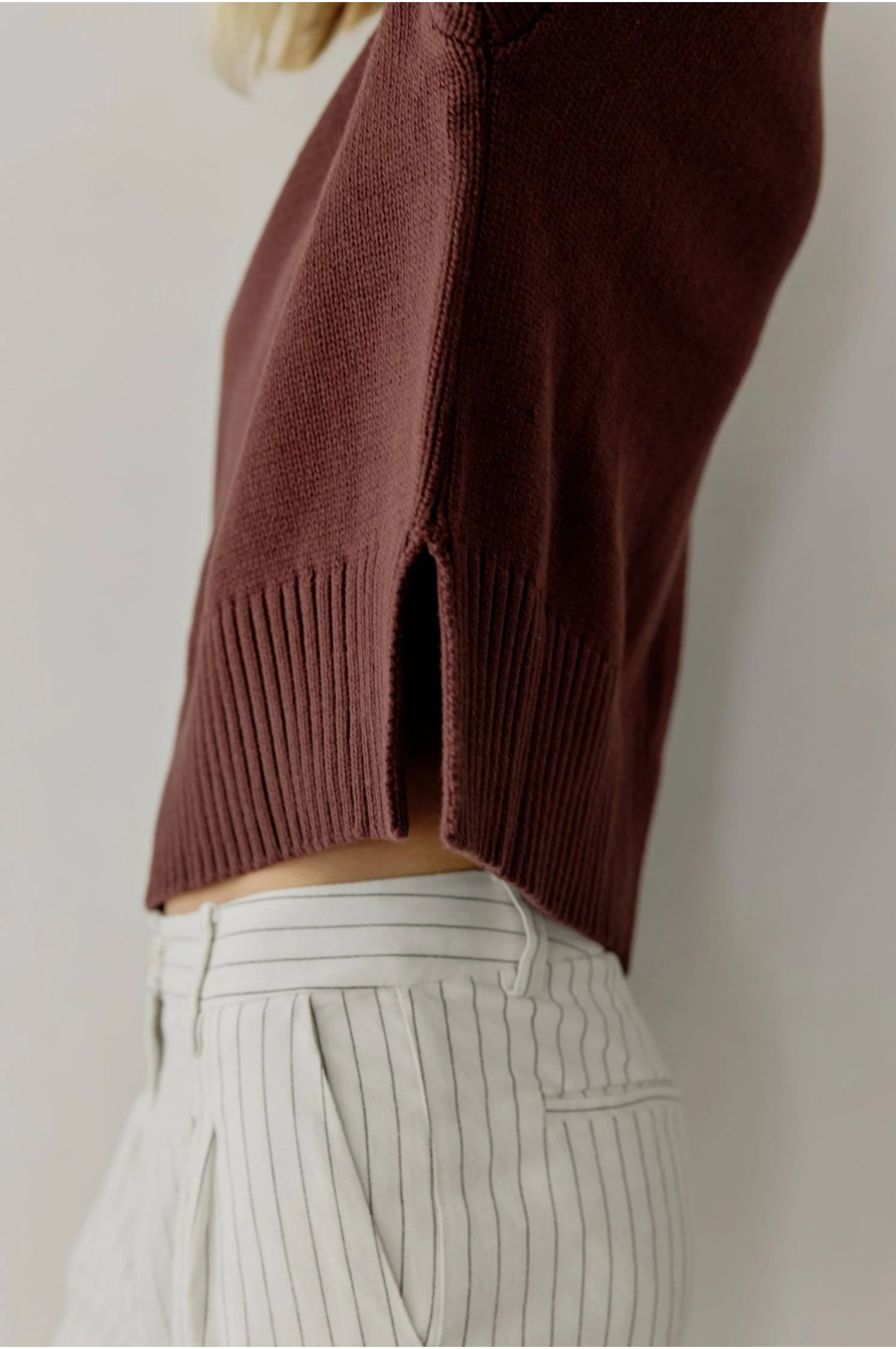 The Asher Sweater - Brown
