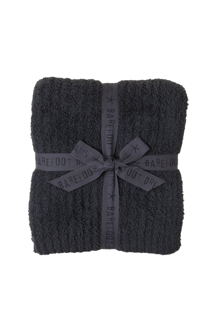 CozyChic Ribbed Throw - Carbon