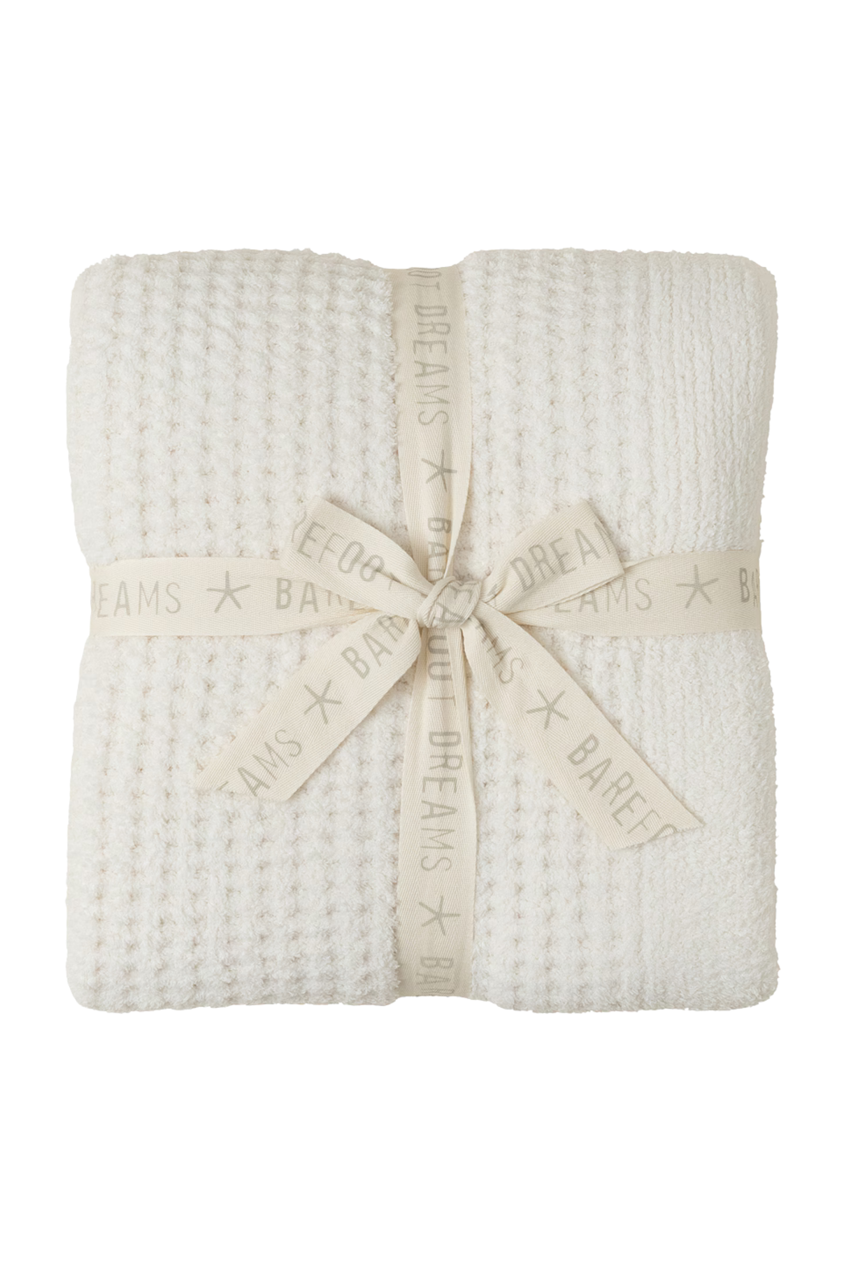 Cozy Chic Waffle Throw - Cream