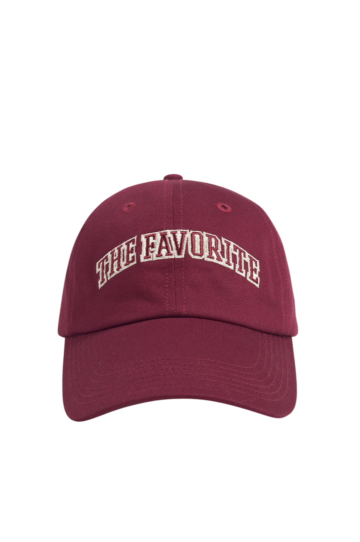 The Favorite Baseball Cap - Burgundy