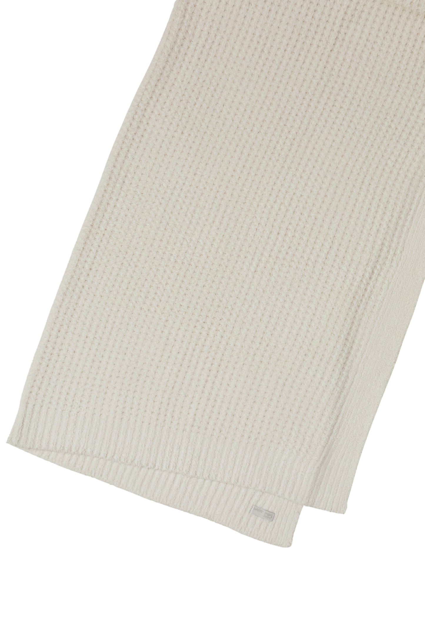 Cozy Chic Waffle Throw - Cream