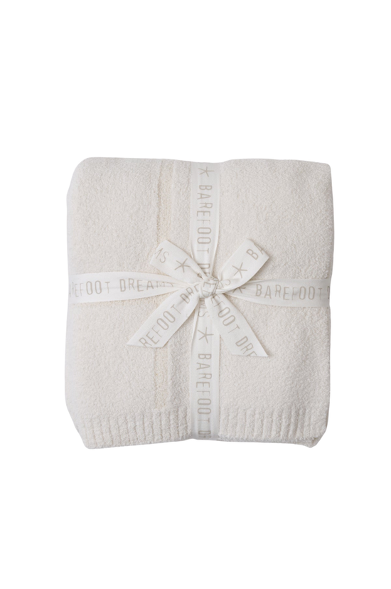 Cotton Tonal Plaid Throw - Cream