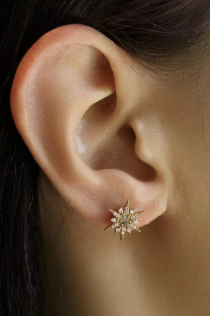 Starburst Earring - Labradorite