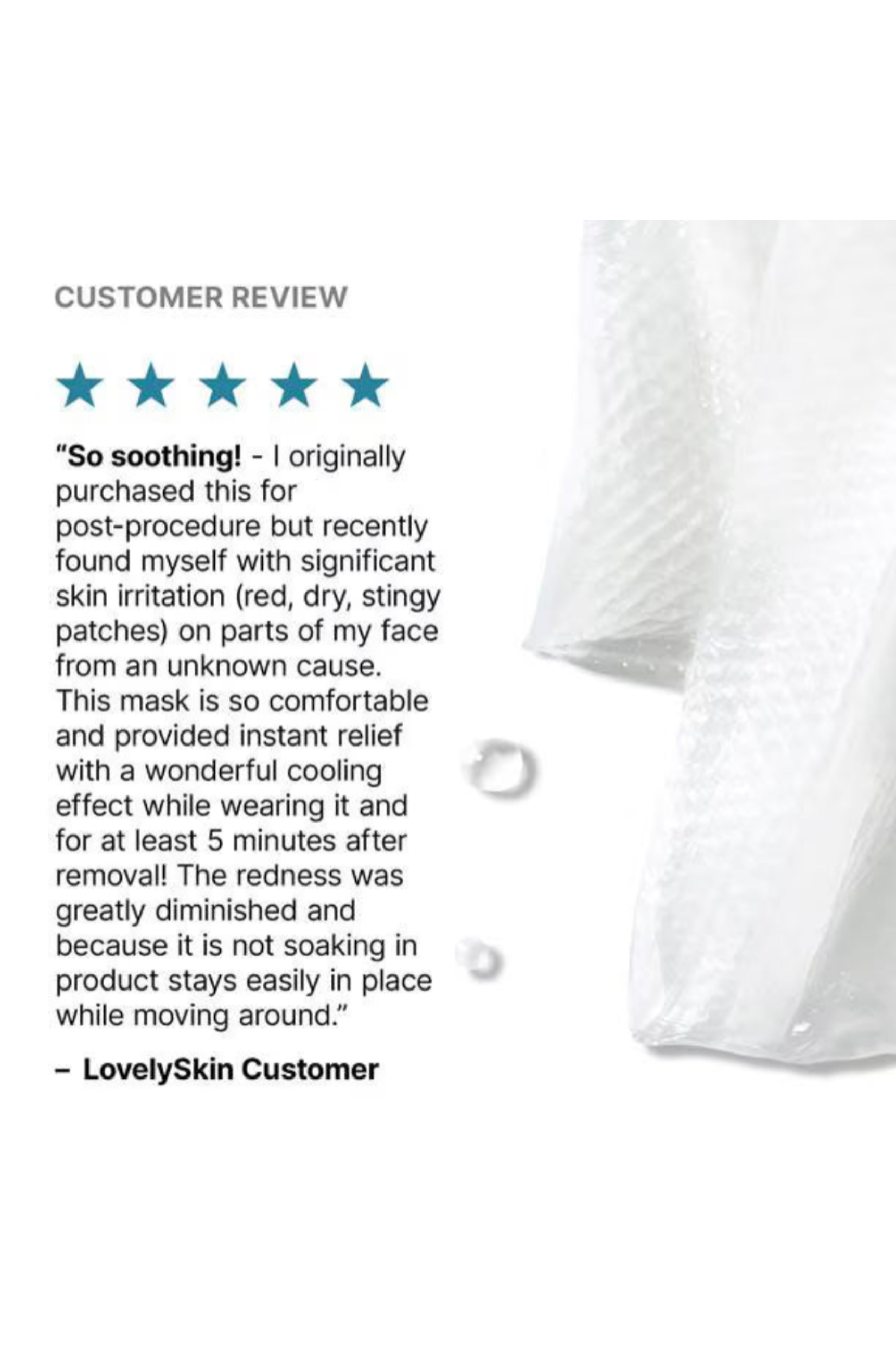 Biocellulose Restorative Mask