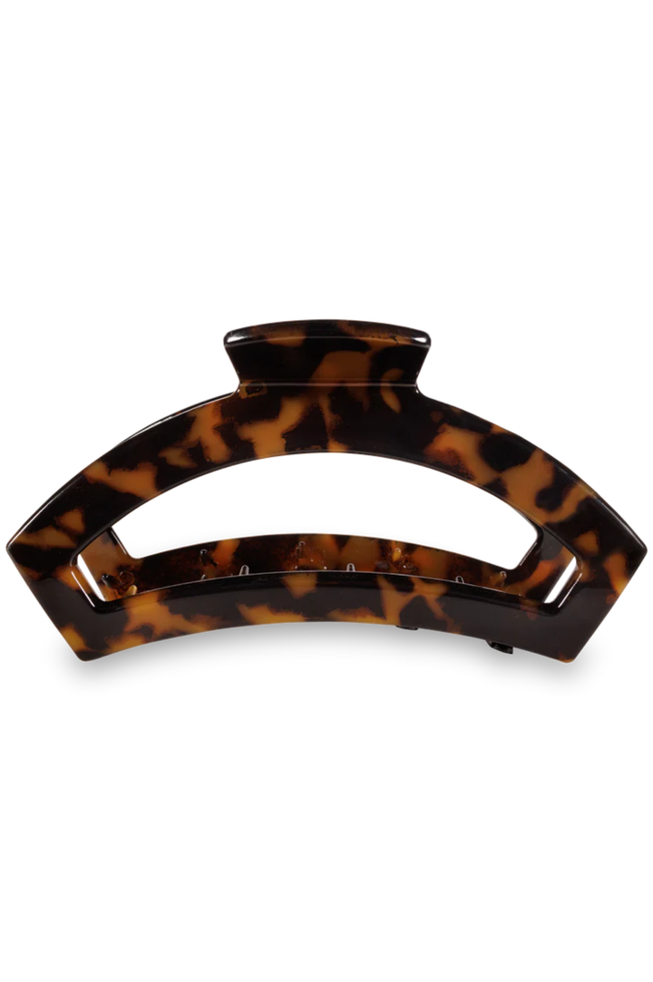 Large Open Hair Clip - Tortoise