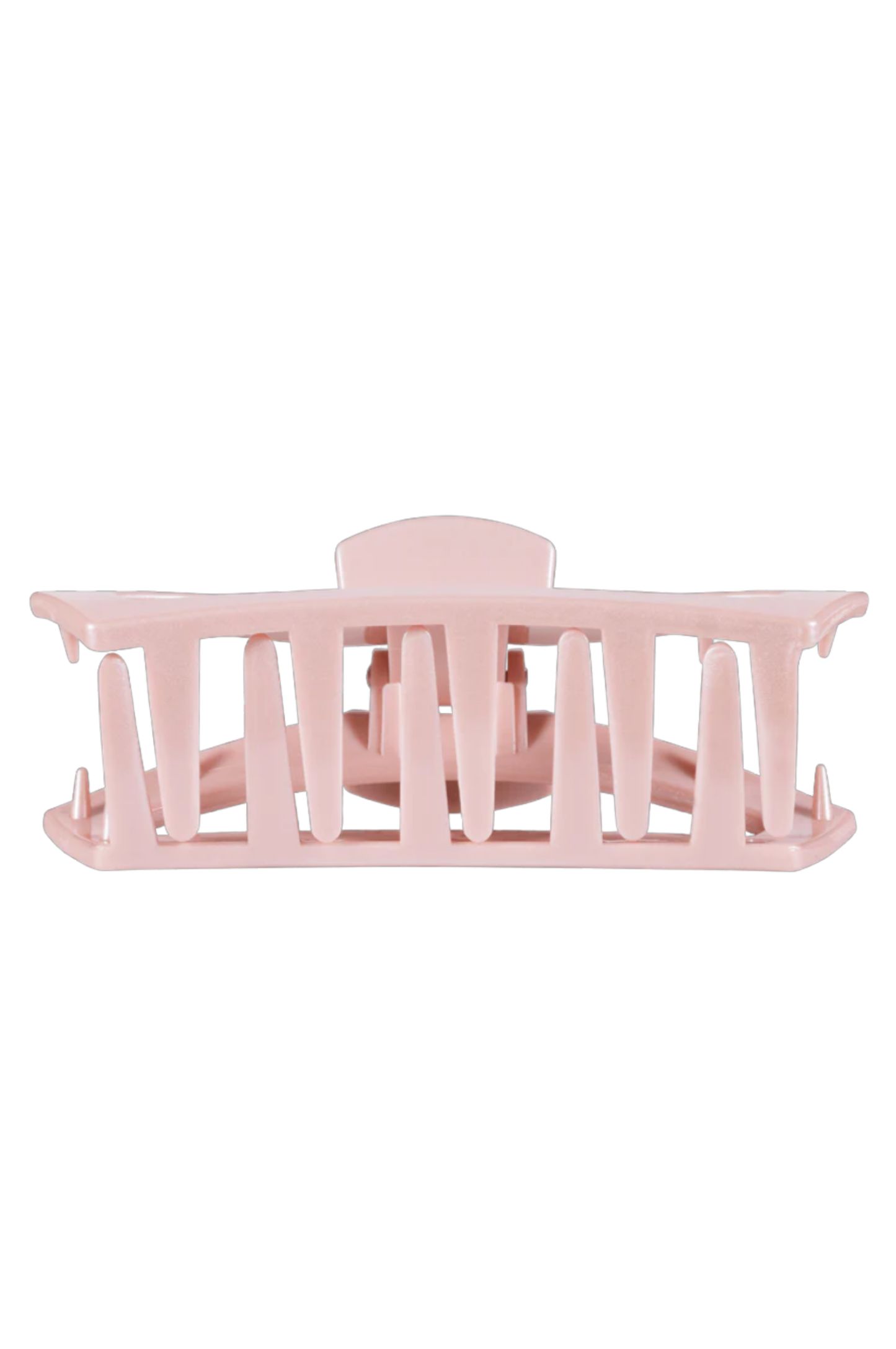 Large Open Hair Clip - Pearly Pink