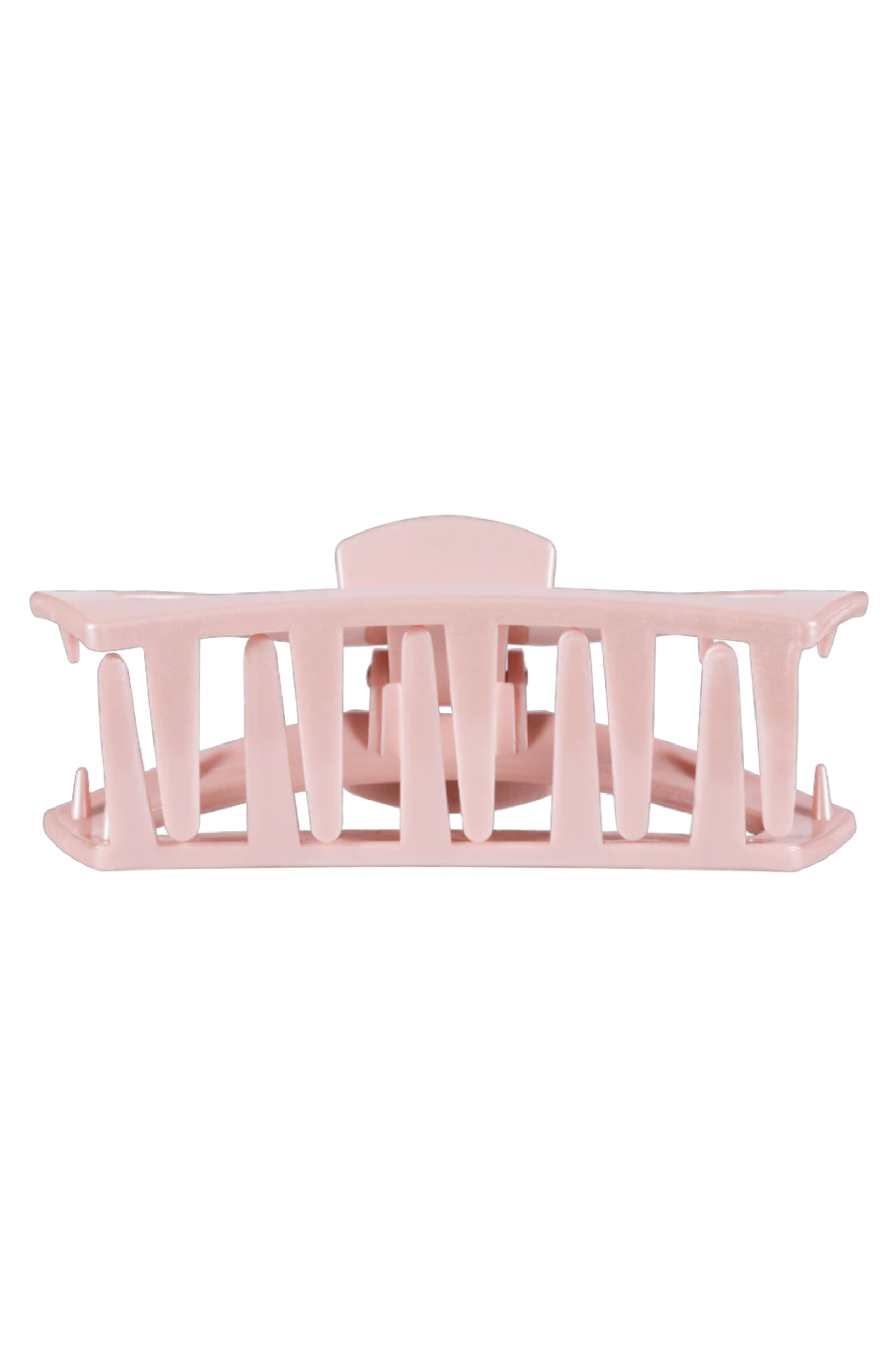 Large Open Hair Clip - Pearly Pink