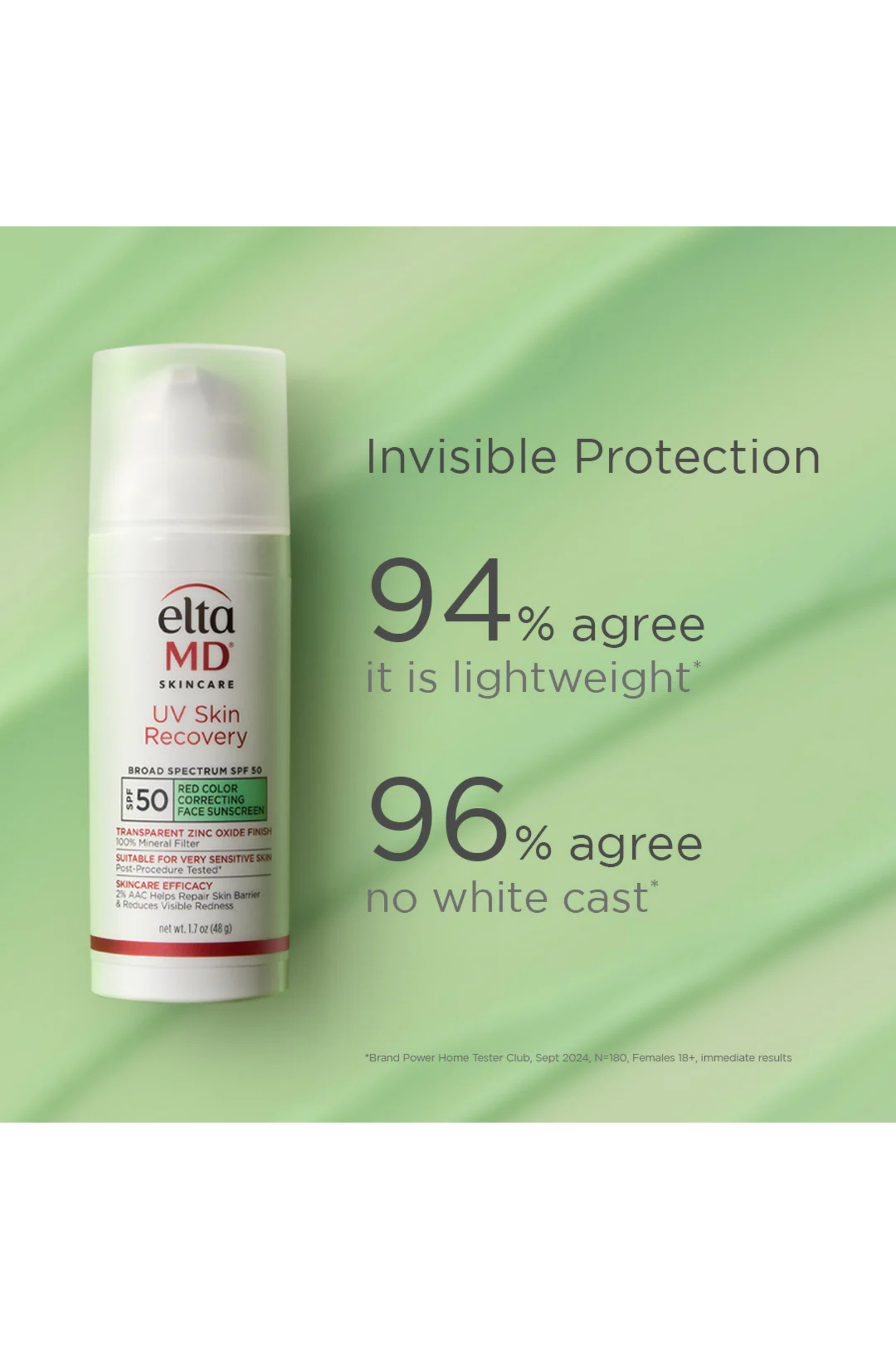 UV Skin Recovery Green SPF 50