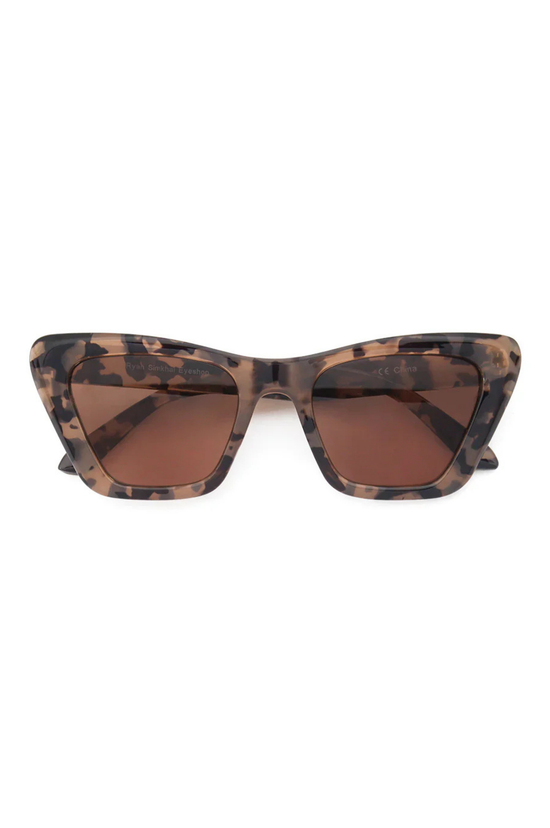 Carla Tinted Reader - Light Brown Tortoise