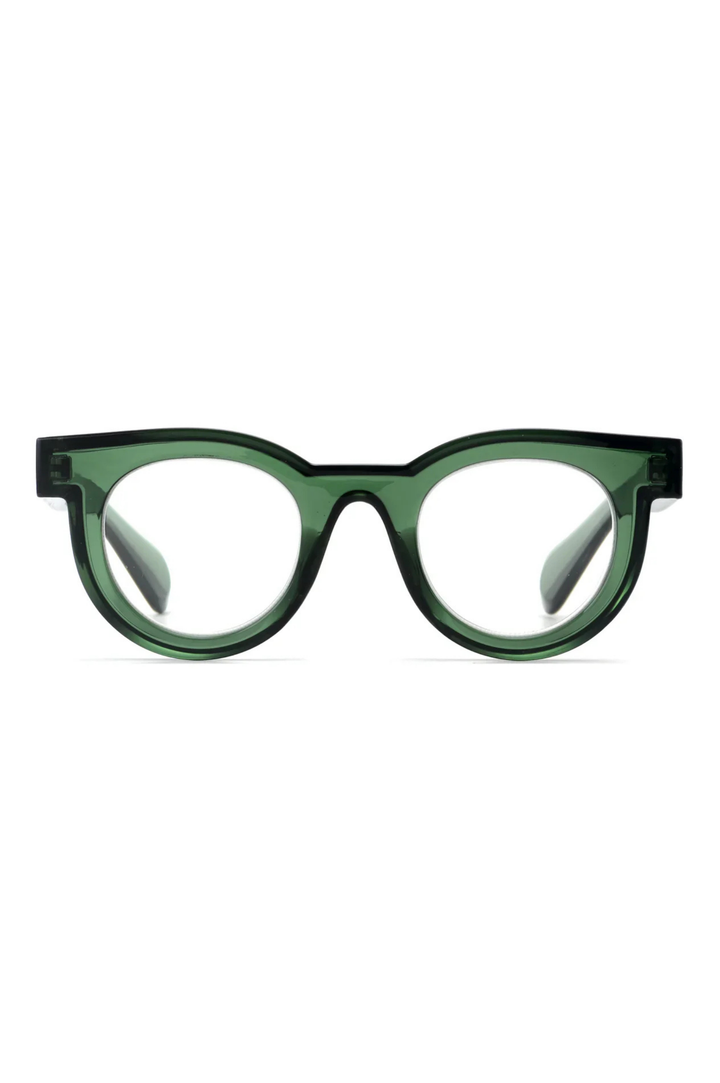 Kai Blue Light Readers - Transparent Green