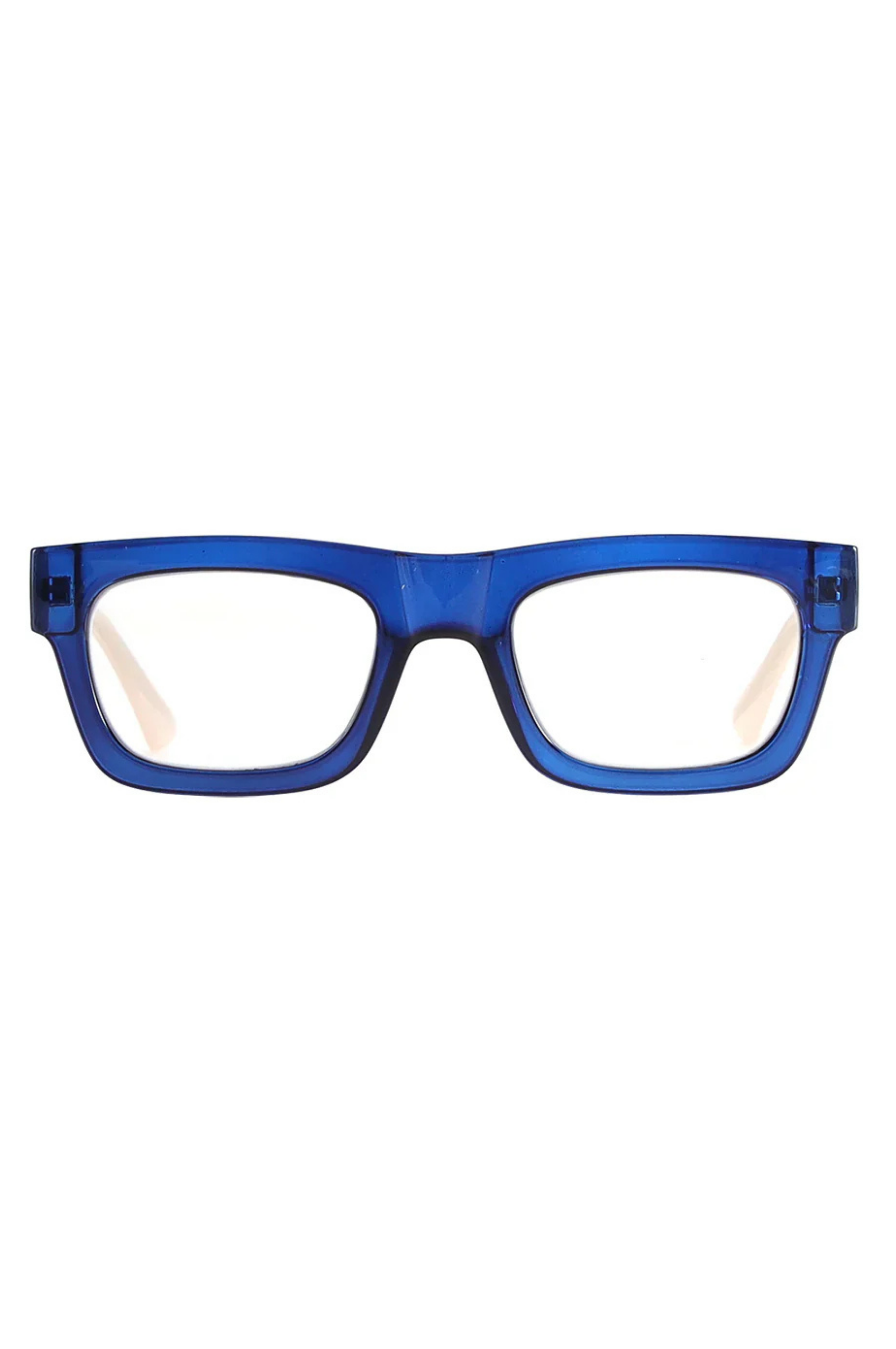 Ollie Blue Light Reader - Navy/Ivory