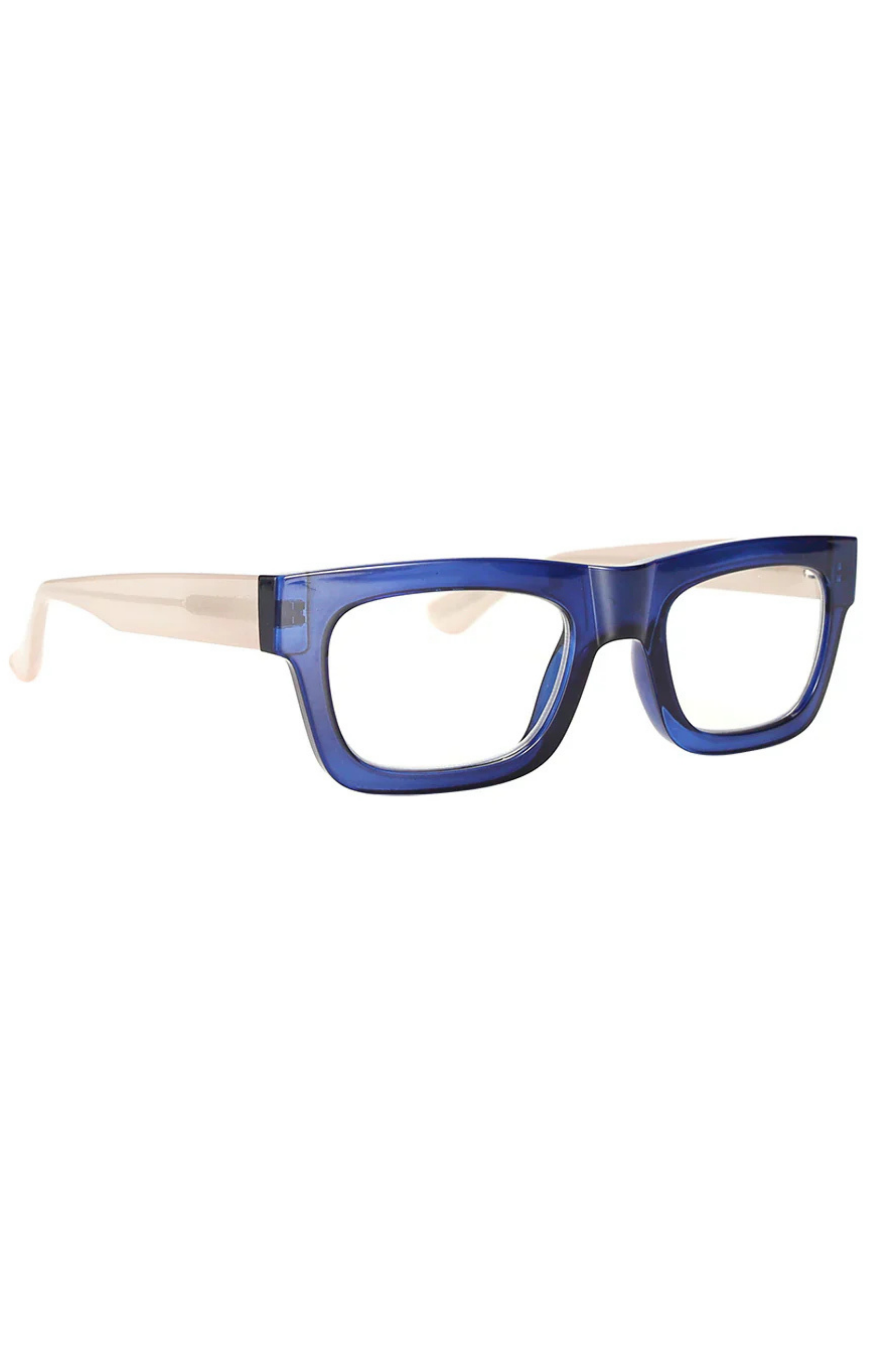 Ollie Blue Light Reader - Navy/Ivory