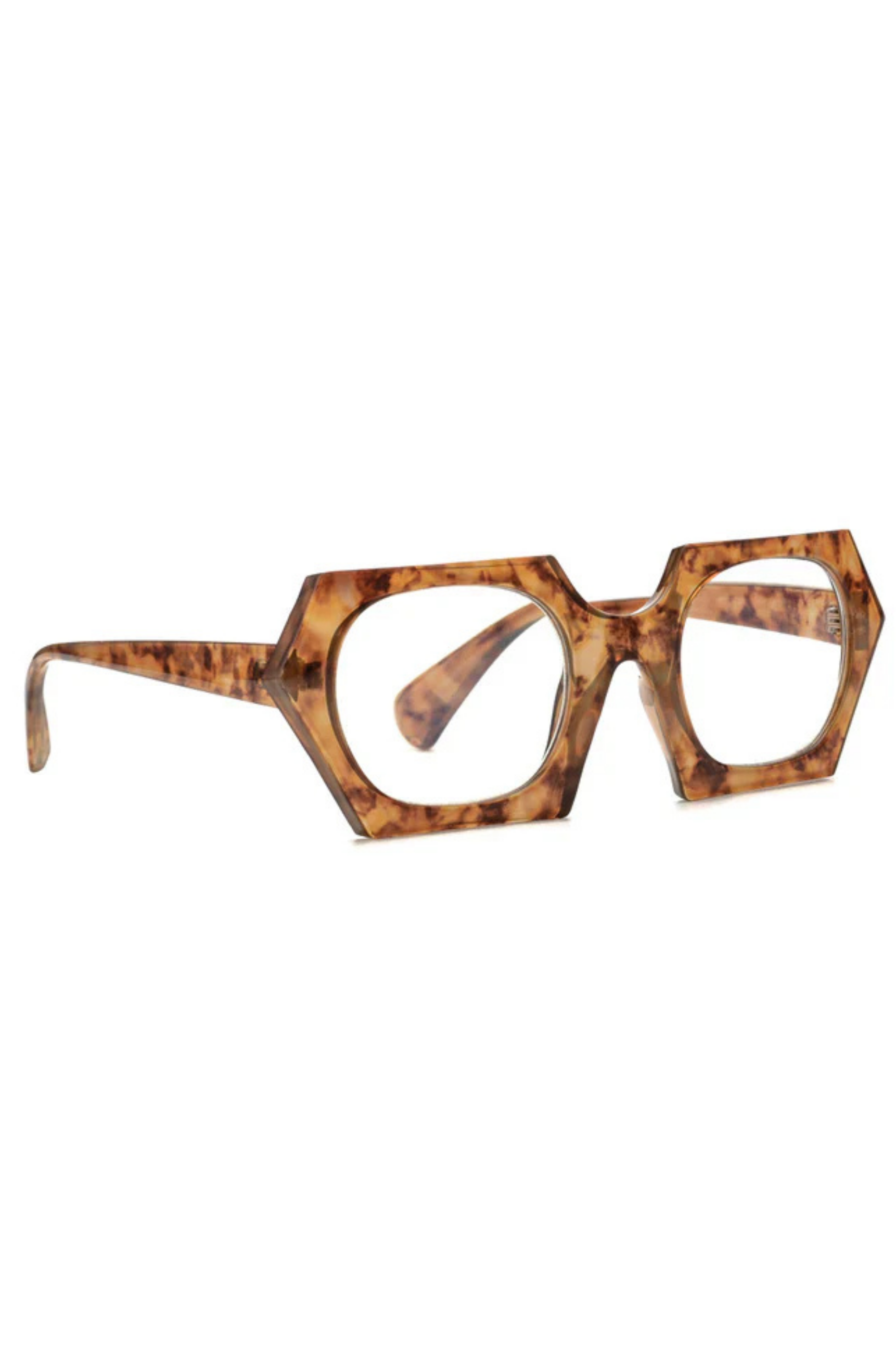 Mia Blue Light Readers - Light Tortoise