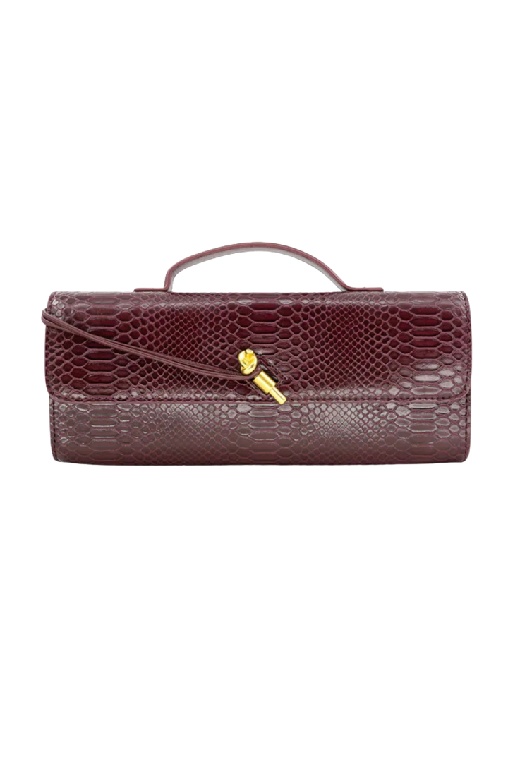 Mini Bag/Clutch - Burgundy