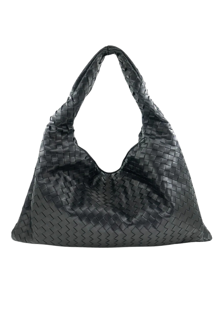 XL Woven Bag - Black