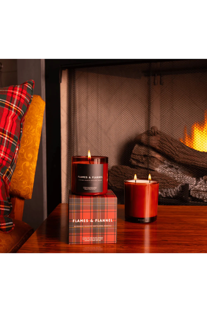 Flames and Flannel 10 oz Candle