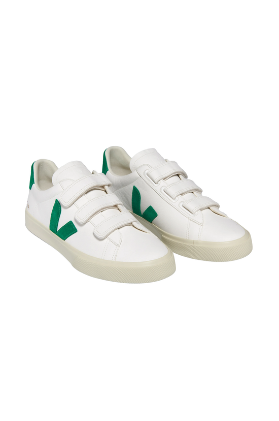 Recife Logo Leather - White Emeraude