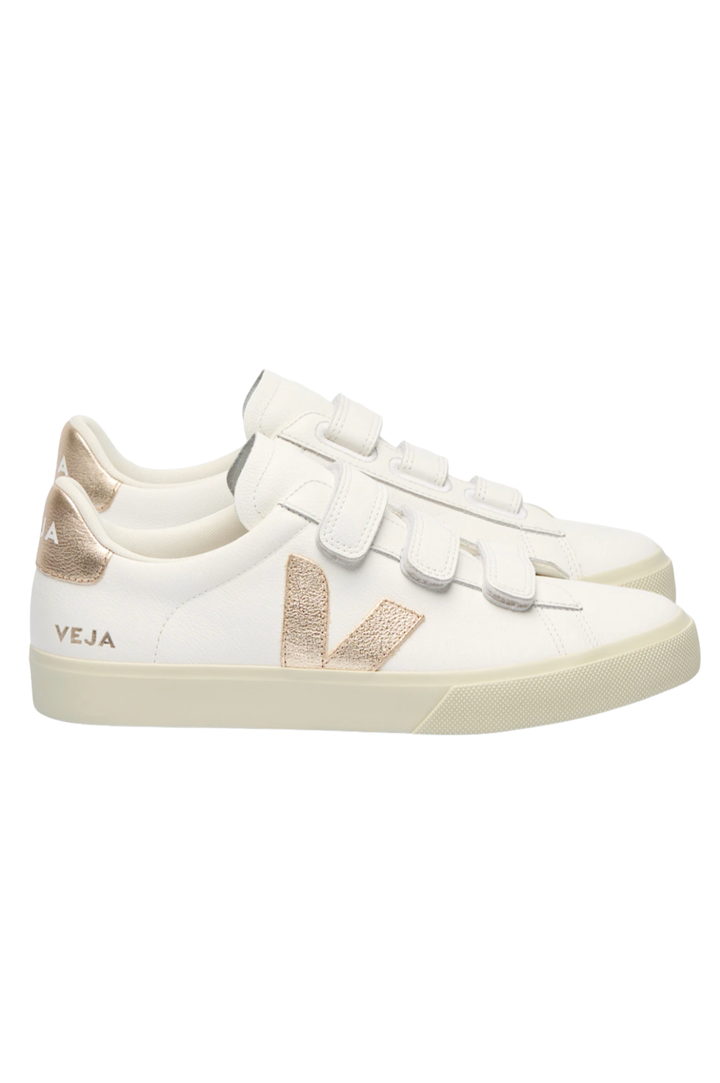 Recife Logo Leather - Platine White