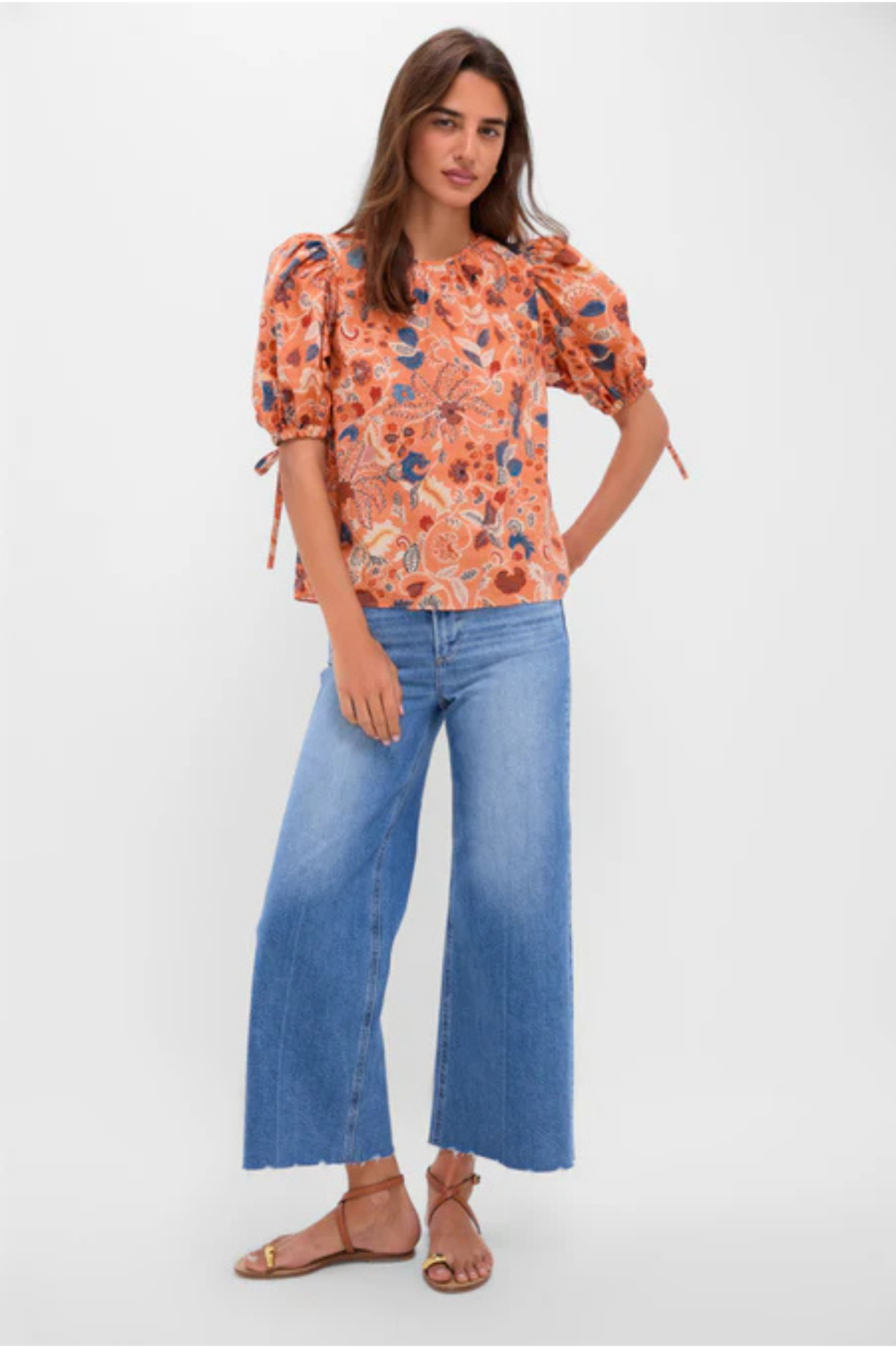 Lana Crop High Rise Ultra Wide Leg - Rhythm Vintage