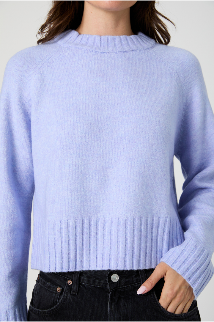 Suzie Crew Neck Jumper - Bluebell