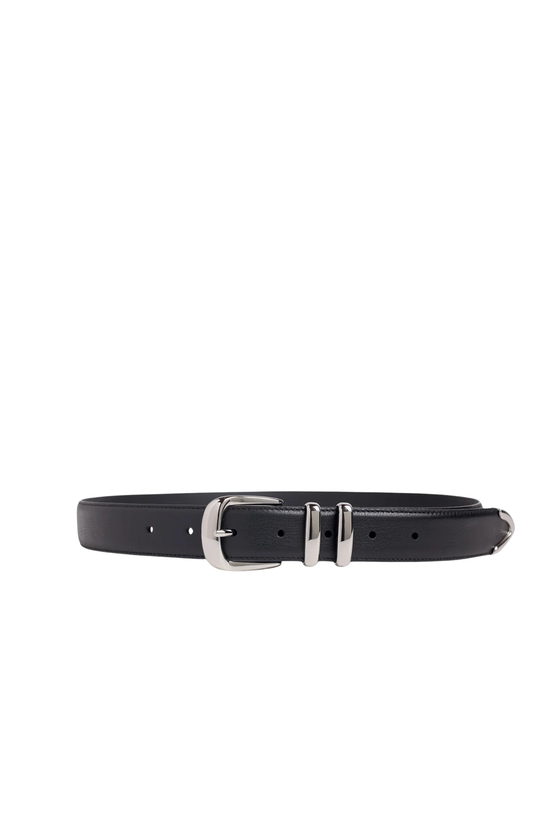 The Jordan Belt - Black Nickel