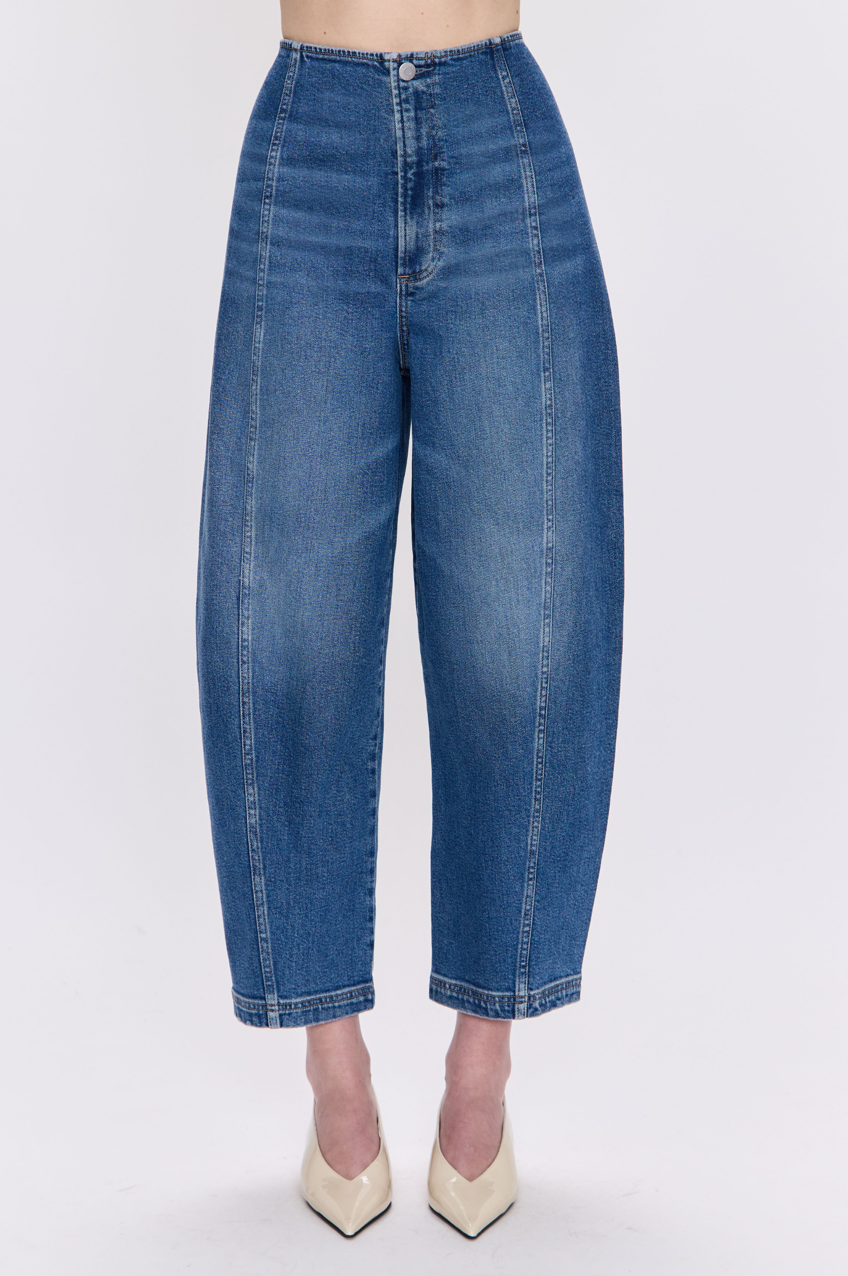 Blair High Rise Seamed Barrel - Soho