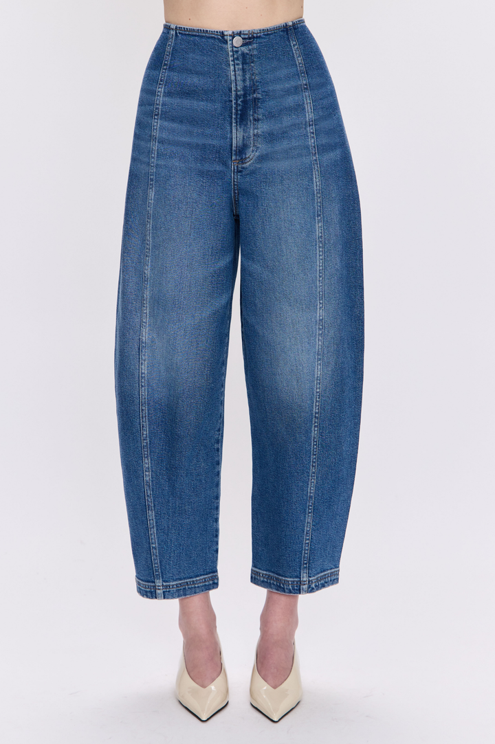 Blair High Rise Seamed Barrel - Soho