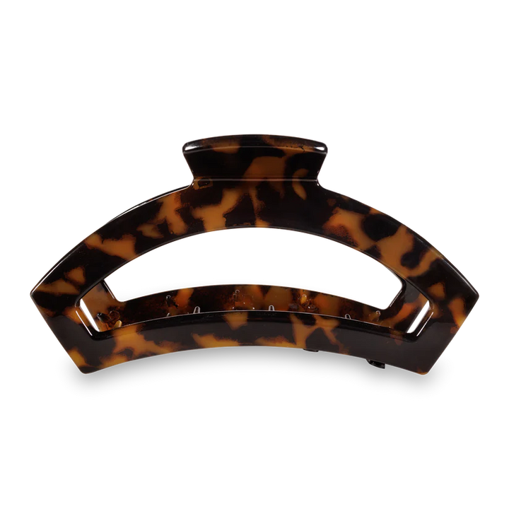 Large Open Hair Clip - Tortoise