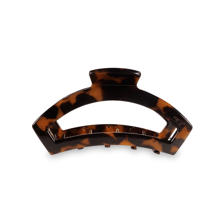 Medium Open Hair Clip - Tortoise