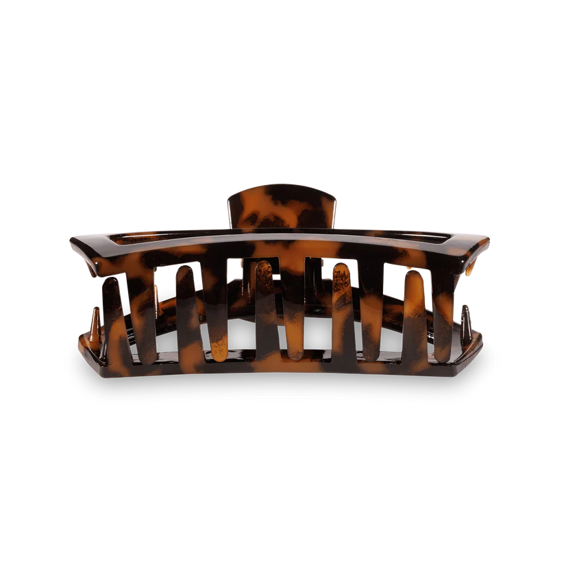 Medium Open Hair Clip - Tortoise