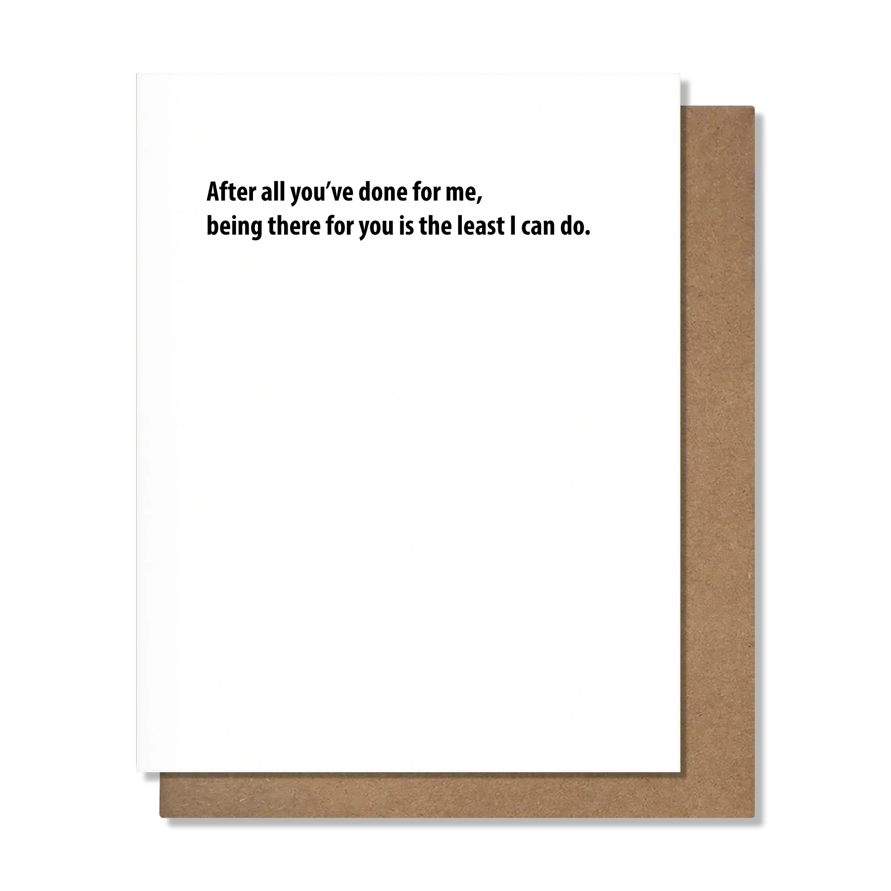 There For You - Empathy card