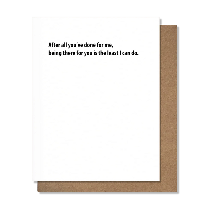 There For You - Empathy card