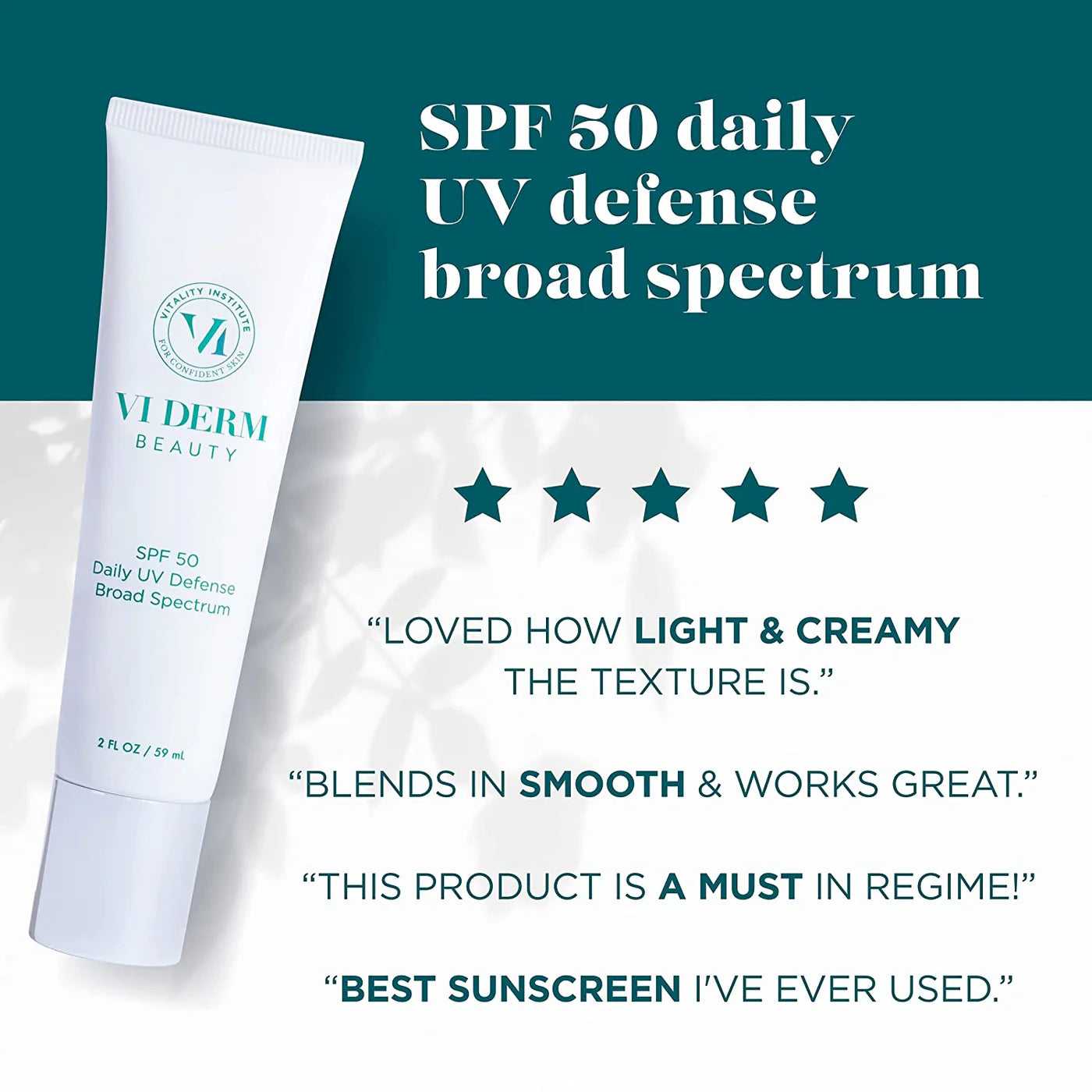 SPF 50 Daily UV Defense Broad Spectrum
