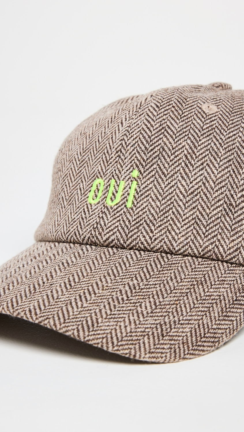 Wool Baseball Hat Oui - Taupe