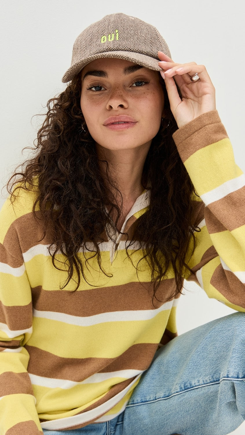 Wool Baseball Hat Oui - Taupe