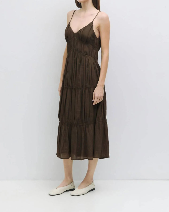 The Kendra Dress - Brown