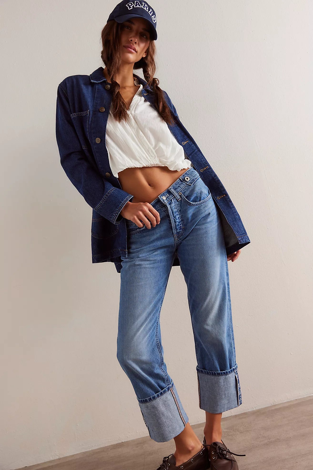 Slade Slim Selvedge - True Blue