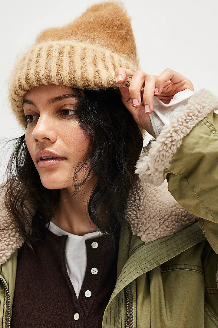 Forever Fuzzy Beanie - Coffee