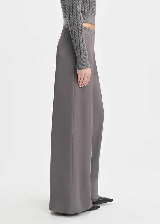 The Effortless Wide Leg - Grey Shadow