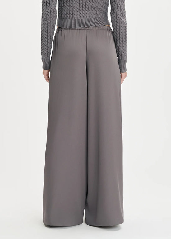 The Effortless Wide Leg - Grey Shadow