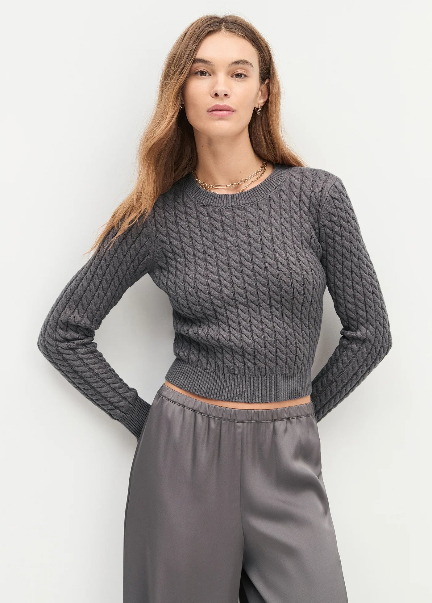 The Feel Good Sweater - Grey Shadow