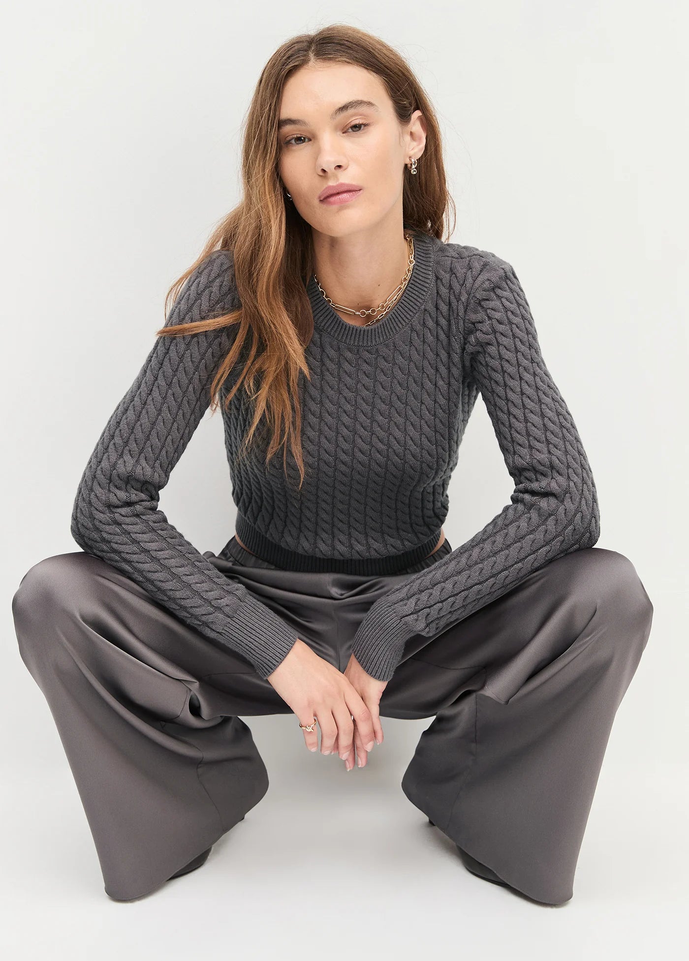 The Feel Good Sweater - Grey Shadow