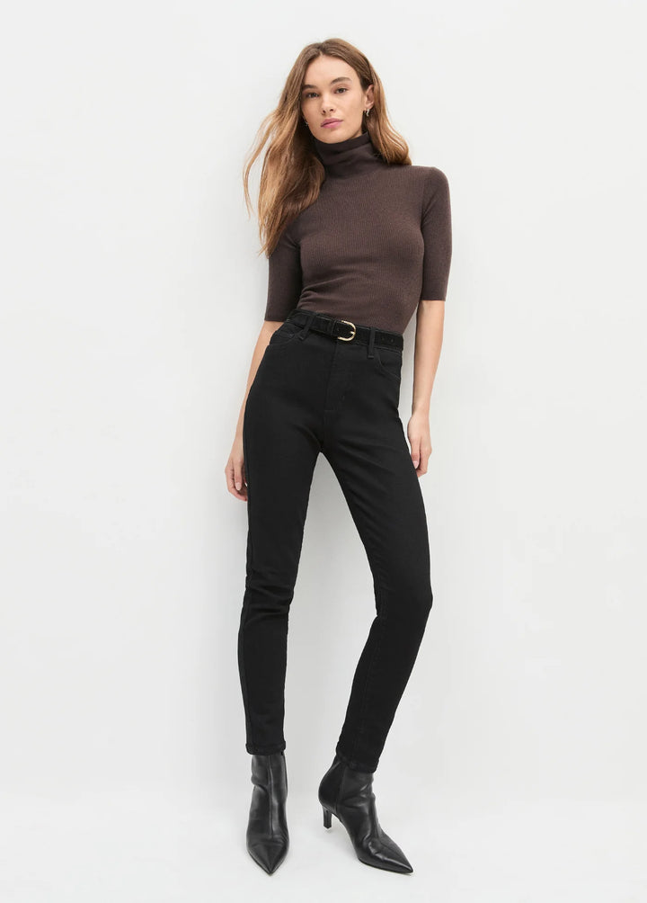 The Amelia Top - Coffee
